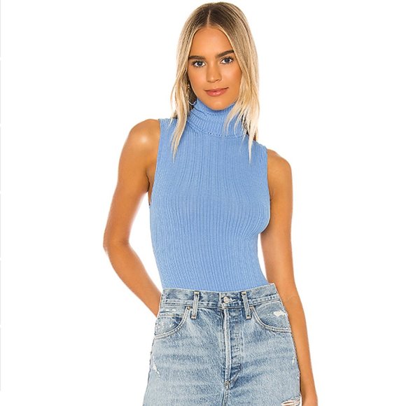 Free People Tops - Free People Take On The Turtle Bodysuit